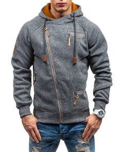 Man Zula | Paul | Casual Dragkedja Hoodie