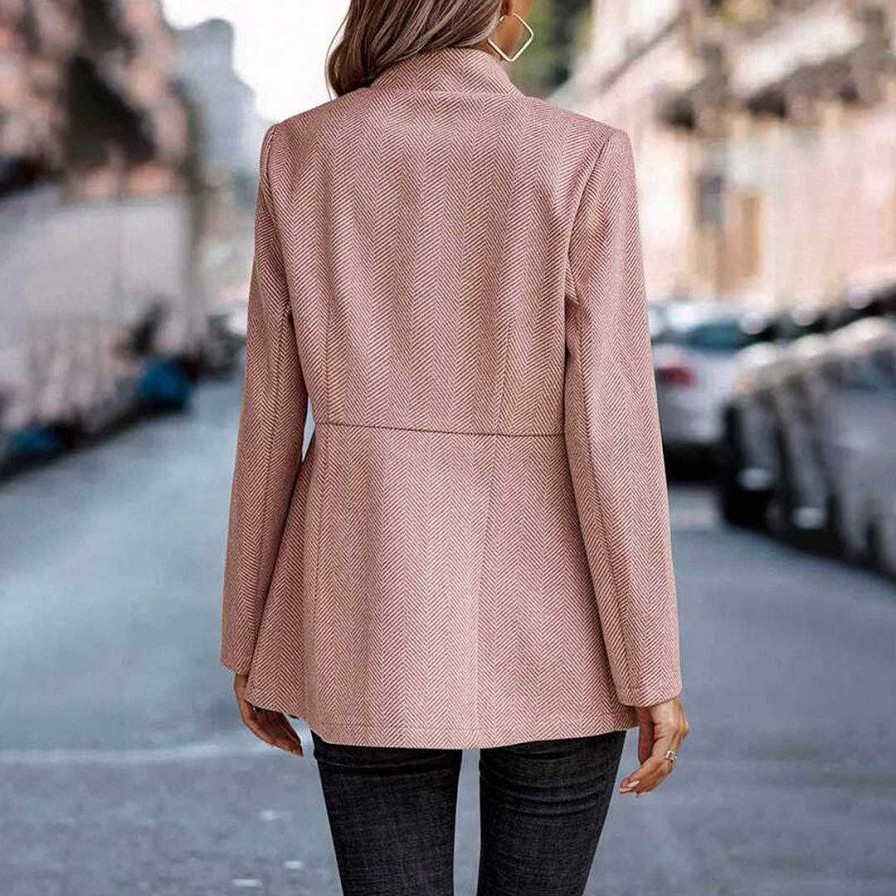 Kvinnor Zula | Rose - Modern Blazer For Kvinnor Rosa