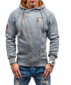 Man Zula | Paul | Casual Dragkedja Hoodie