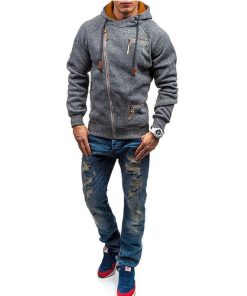 Man Zula | Paul | Casual Dragkedja Hoodie