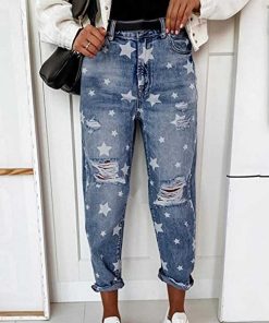 Kvinnor Zula | Aneta - Rippade Jeans Bla