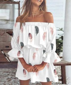 Kvinnor Zula | Irca - Off Shoulder Sommarklanning