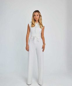 Kvinnor Zula | Florence - Elegant Armlos Jumpsuit