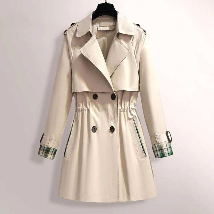 Kvinnor Zula | Emilia - Elegant Trenchcoat