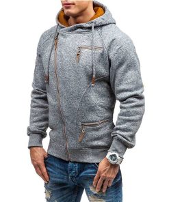 Man Zula | Paul | Casual Dragkedja Hoodie